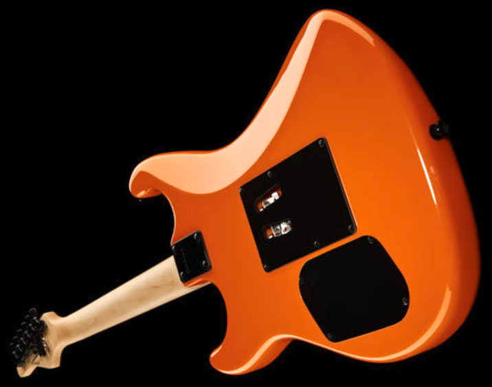 Kramer Pacer Vintage 2h Seymour Duncan  Fr Mn - Orange Burst Tiger - Elektrische gitaar in Str-vorm - Variation 3