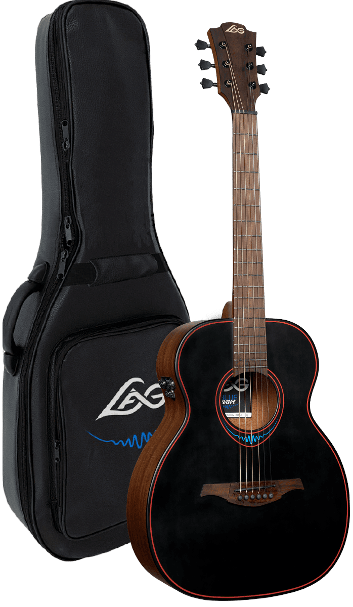 Lag Bluewave 1 Travel Smart Guitar - Naturel - Western reisgitaar - Variation 2