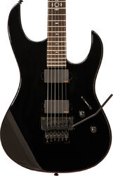 Elektrische gitaar in str-vorm Lag Arkane Custom Bédarieux #023294 - Black