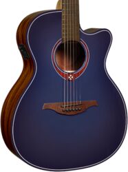 Volksgitaar Lag Tramontane T-Blue ACE Ltd - Blue burst