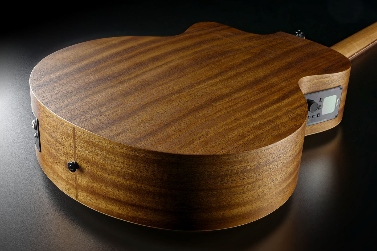 Lag Hv10bce Hyvibe H2 Bass Cw Shsc Cedre Khaya Bra - Natural - Akoestische bas - Variation 4