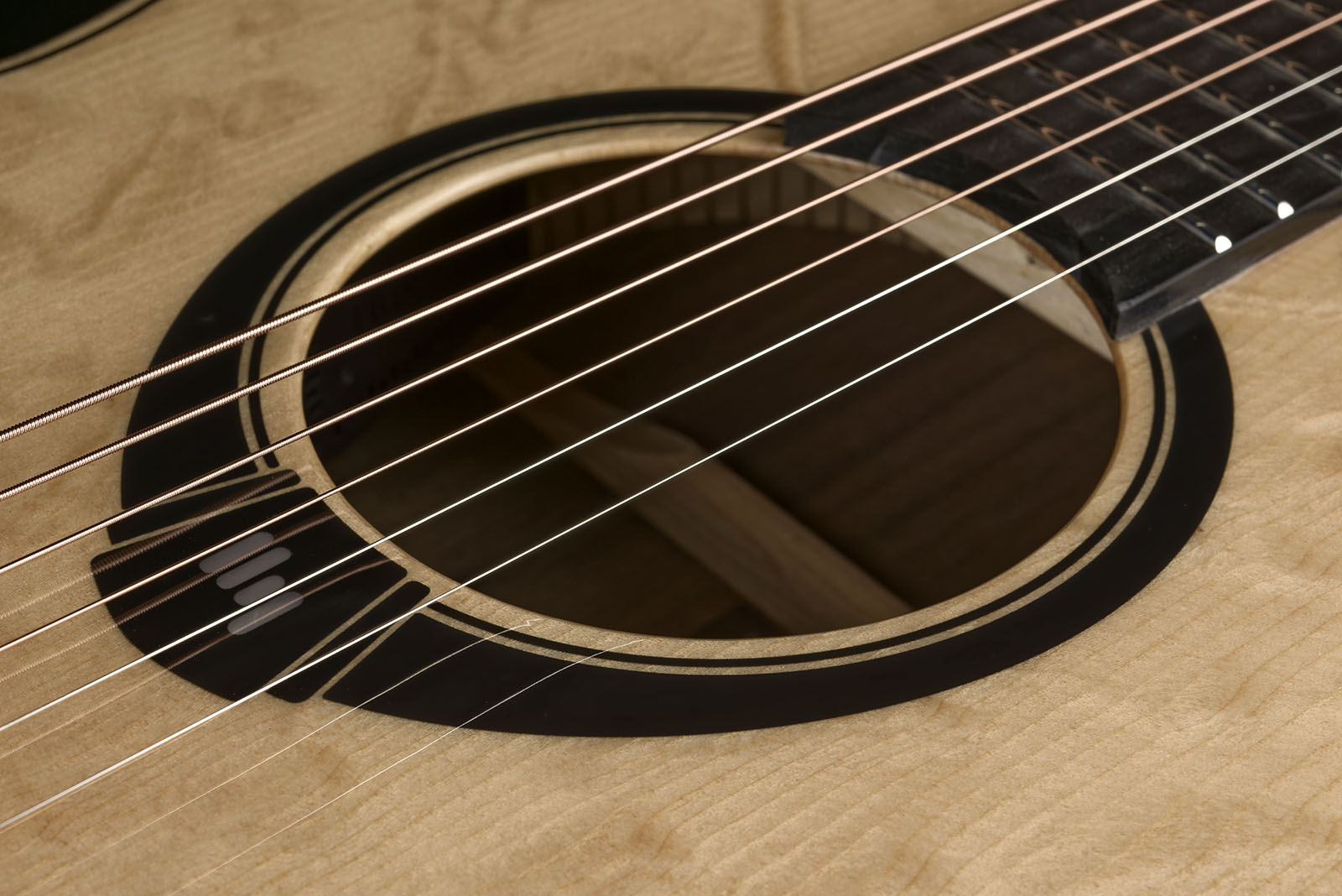 Lag Hv30ace Hyvibe H2 Auditorium Cw Epicea Bokote Bkbr - Natural - Folk gitaar - Variation 4