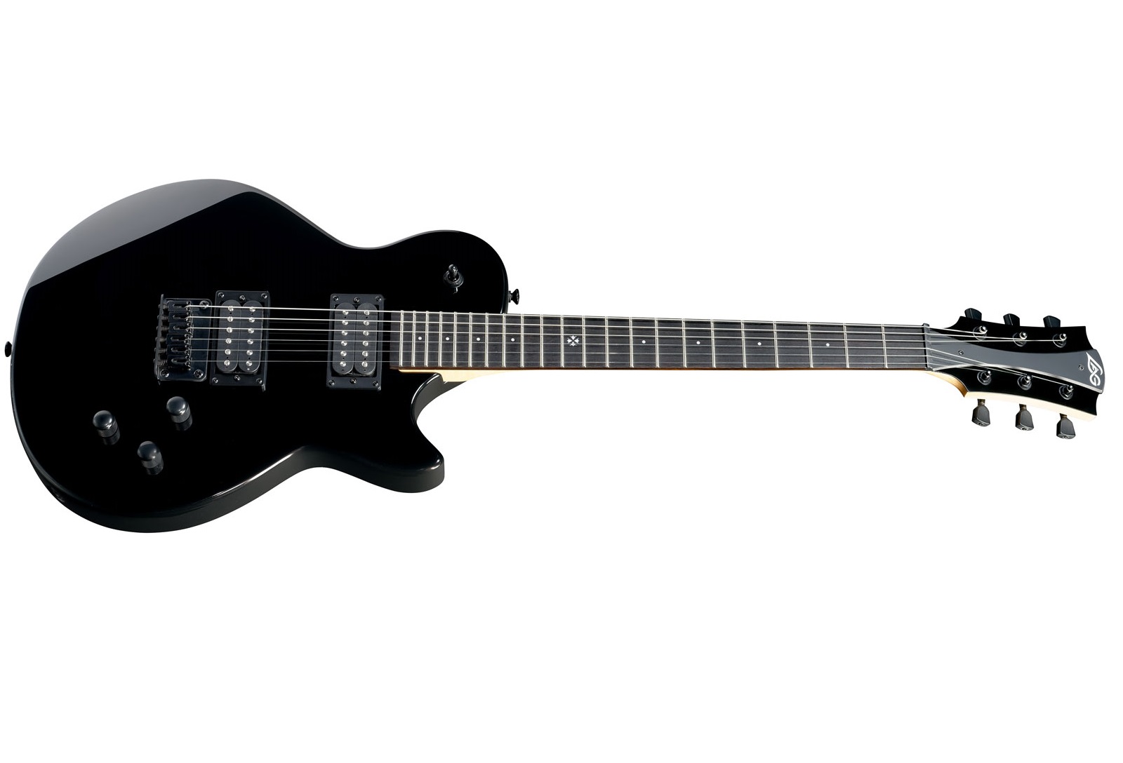 Lag Imperator 60 Hh Ht Rw - Black - Enkel gesneden elektrische gitaar - Variation 1