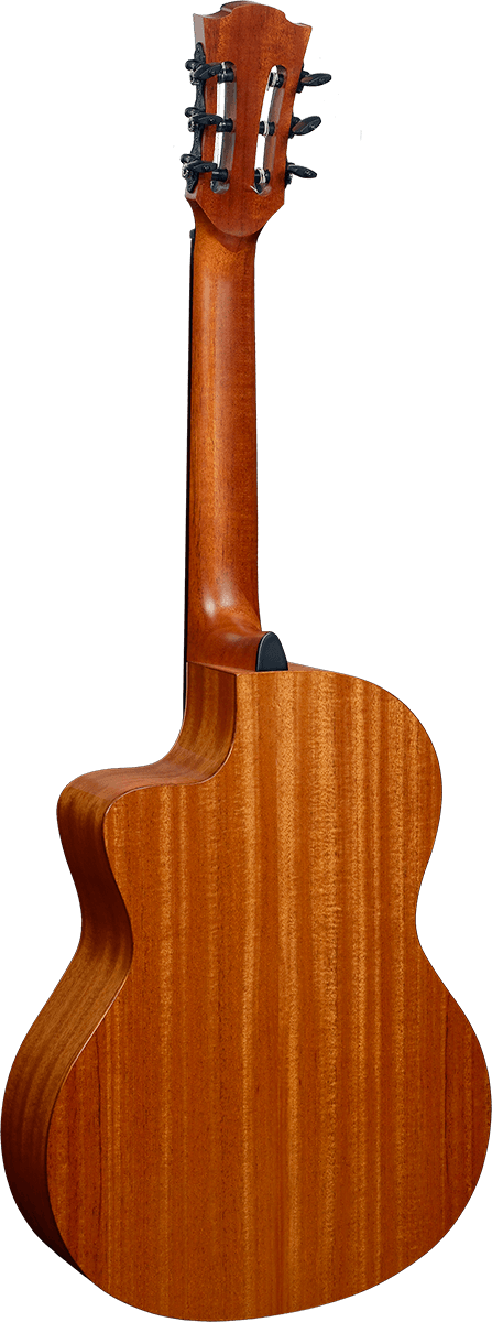 Lag Occitania Oc88ce 4/4 Cw Epicea Khaya Rw - Naturel Brillant - Klassieke gitaar 4/4 - Variation 1