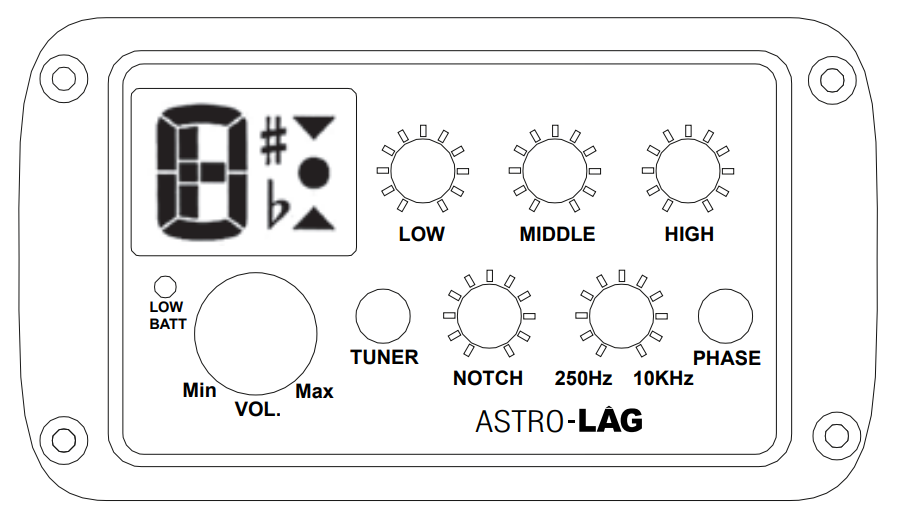 Lag T-red Ace Ltd Auditorium Cedre Khaya Brbw - Red Burst - Volksgitaar - Variation 3