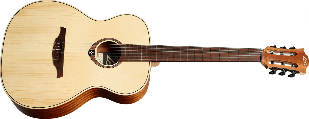 Lag Tramontane Tn70a Epicea Khaya Brbw - Natural - Klassieke gitaar 4/4 - Variation 1