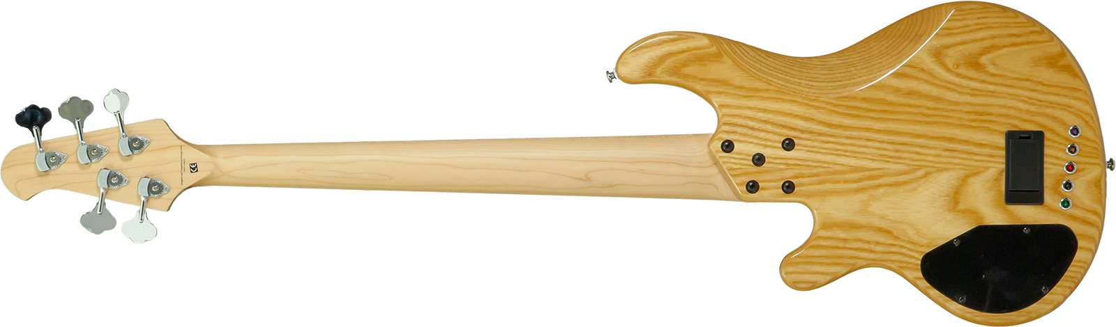 Lakland 55-02 Deluxe Qmt Skyline 5c Active Mn - Solid body elektrische bas - Variation 1