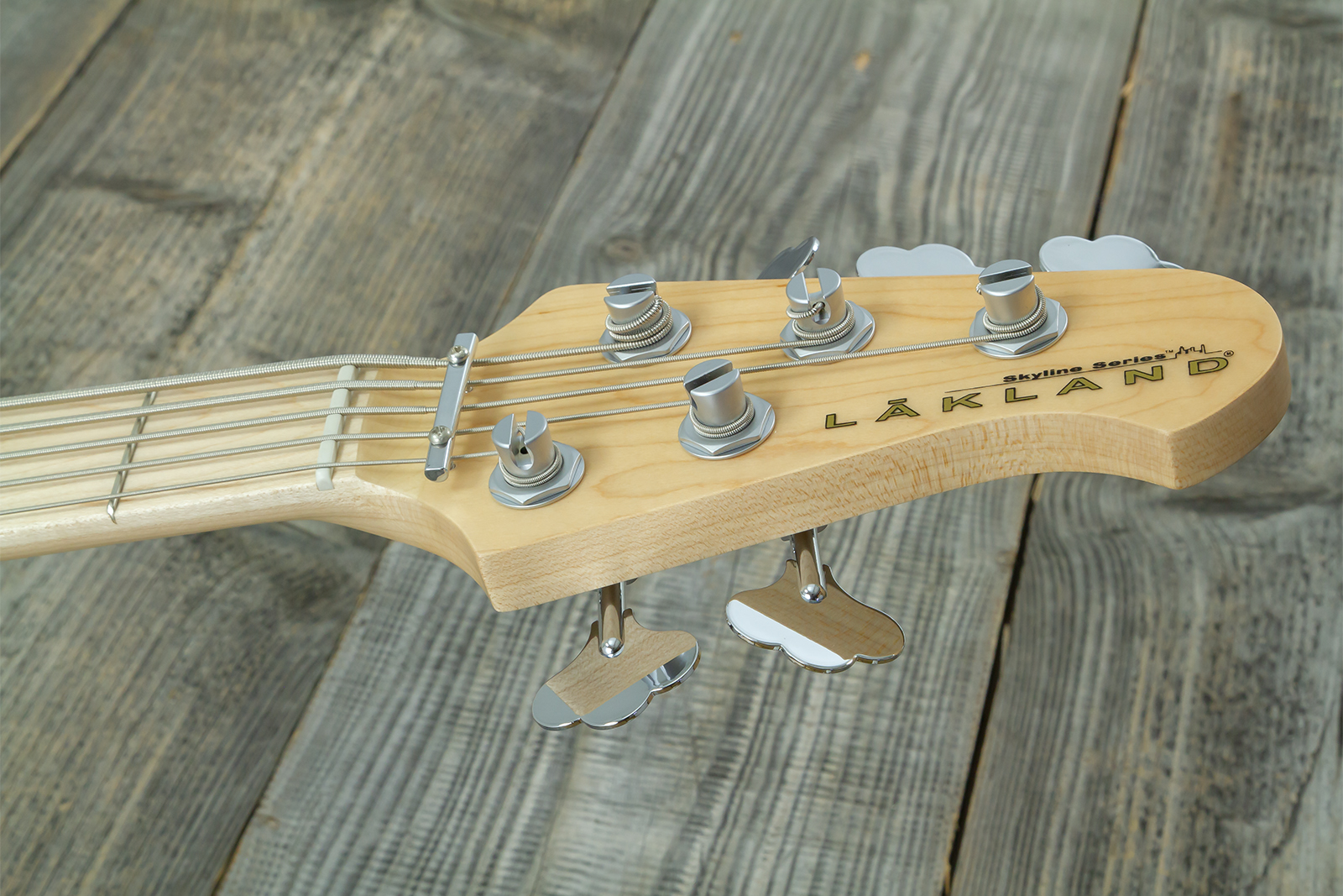 Lakland 55-02 Deluxe Qmt Skyline 5c Active Mn - Solid body elektrische bas - Variation 6