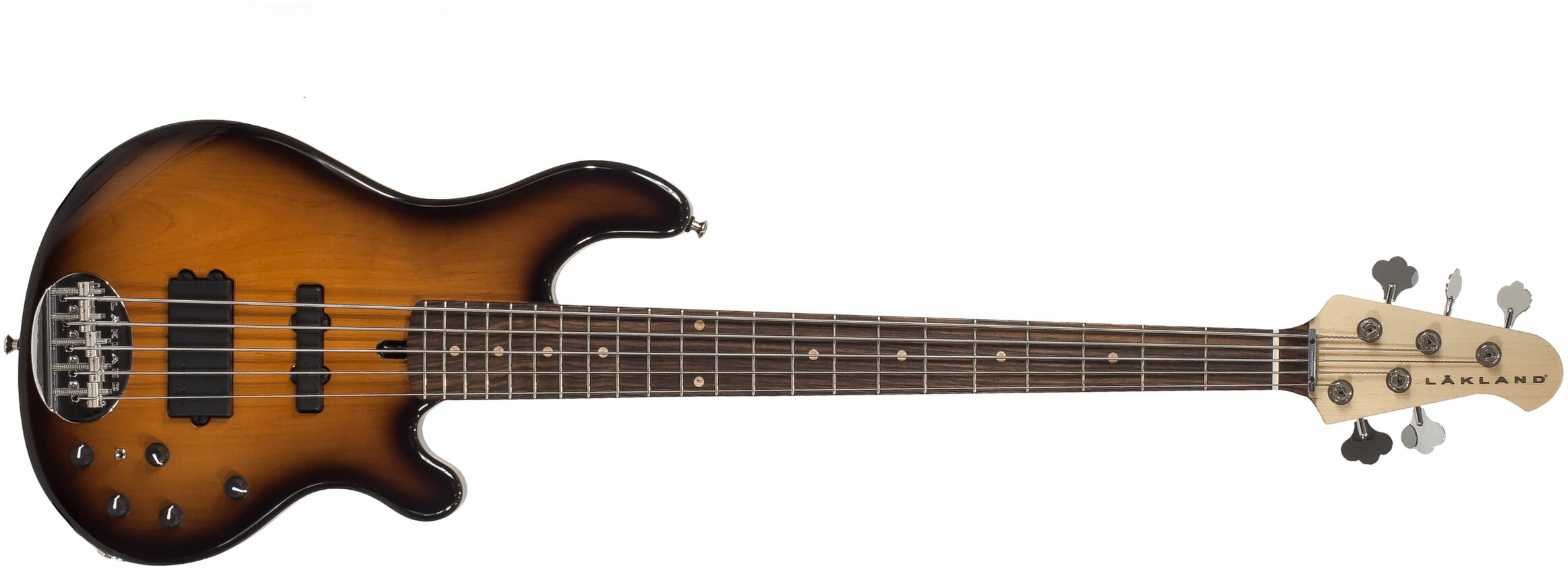 Lakland 55-14 Usa Classic Rw - Tobacco Sunburst - Solid body elektrische bas - Main picture