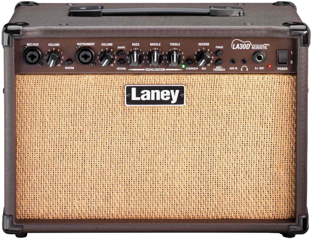 Laney La30d 30w 2x6.5 Brown - Combo voor akoestische gitaar - Main picture