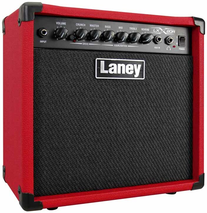 Laney Lx20r 20w 1x8 Red 2016 - Combo voor elektrische gitaar - Main picture