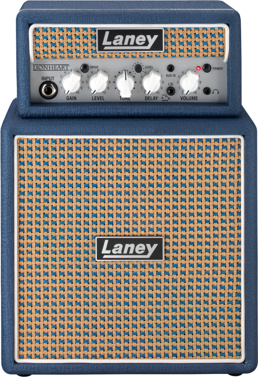 Laney Ministack-lionheart 6w 4x3 Blue - Elektrische gitaar mini versterker - Main picture