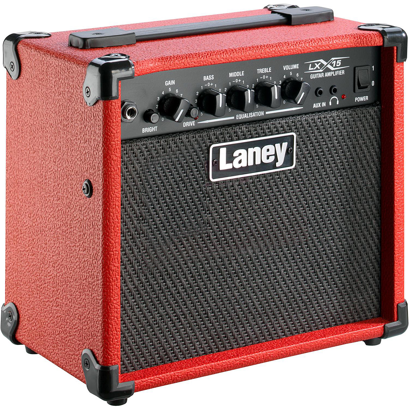 Laney Lx15 15w 2x5 Red 2016 - Combo voor elektrische gitaar - Variation 1