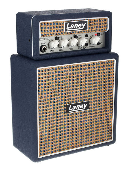 Laney Ministack-lionheart 6w 4x3 Blue - Elektrische gitaar mini versterker - Variation 1