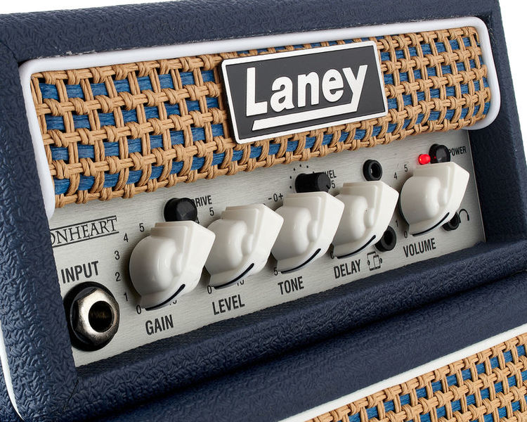 Laney Ministack-lionheart 6w 4x3 Blue - Elektrische gitaar mini versterker - Variation 4