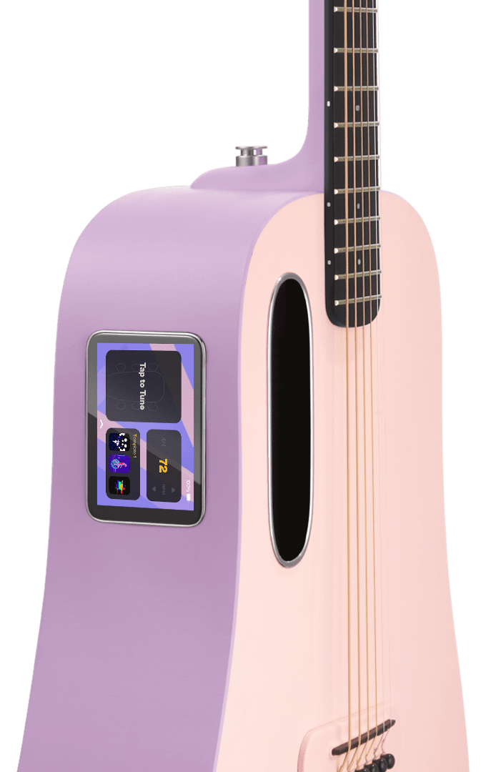 Lava Music Blue Lava Touch +airflow Bag - Coral Pink - Elektro-akoestische gitaar - Variation 1