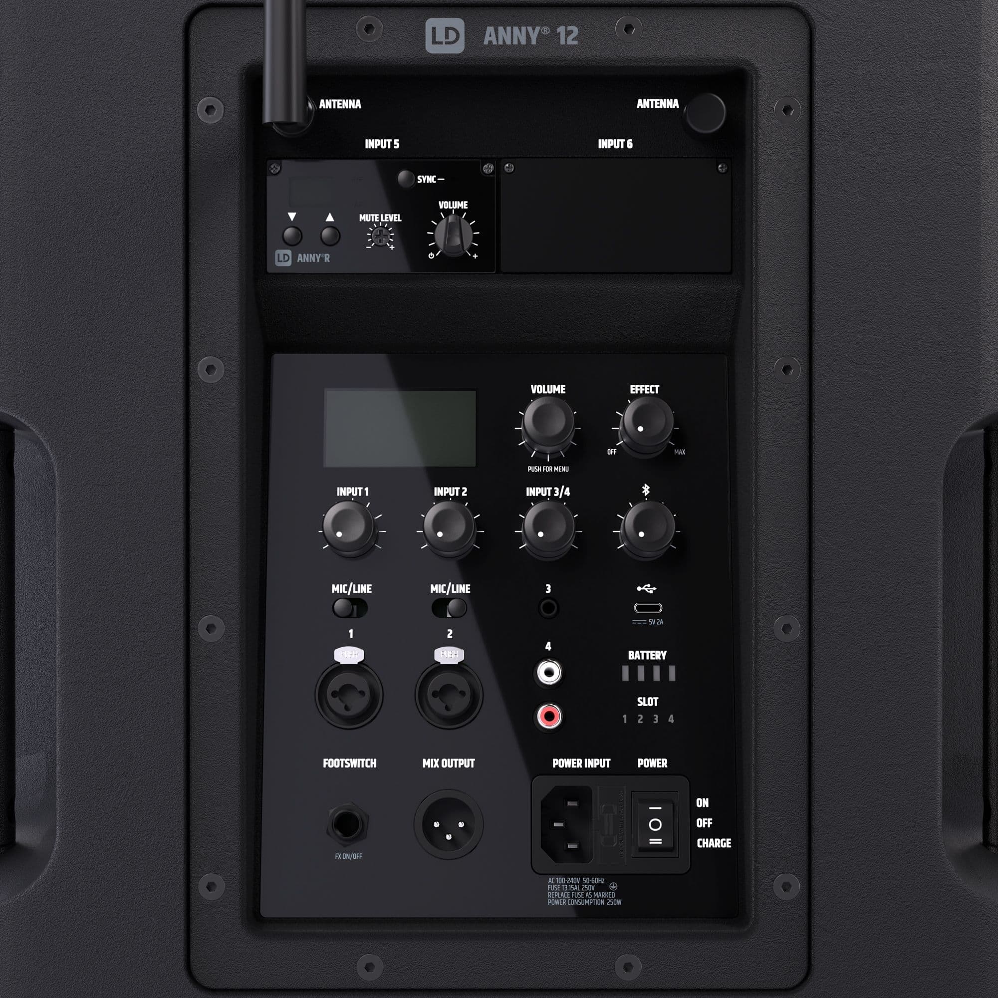 Ld Systems Anny 12 Bph B8 - Mobiele PA- systeem - Variation 4