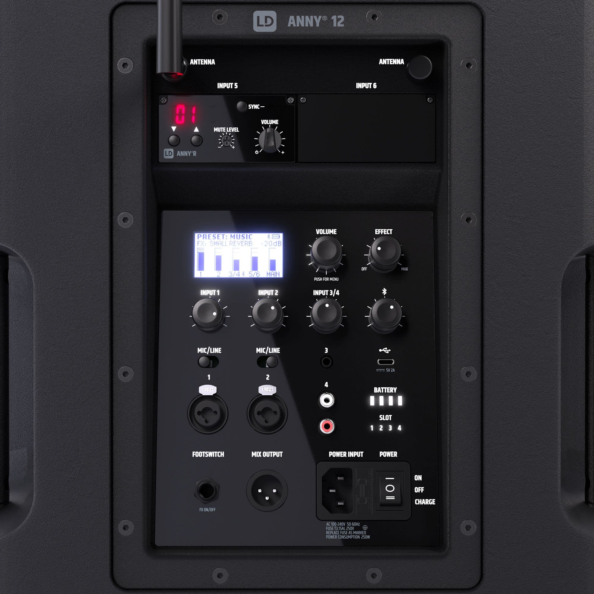 Ld Systems Anny 12 Bph B8 - Mobiele PA- systeem - Variation 5