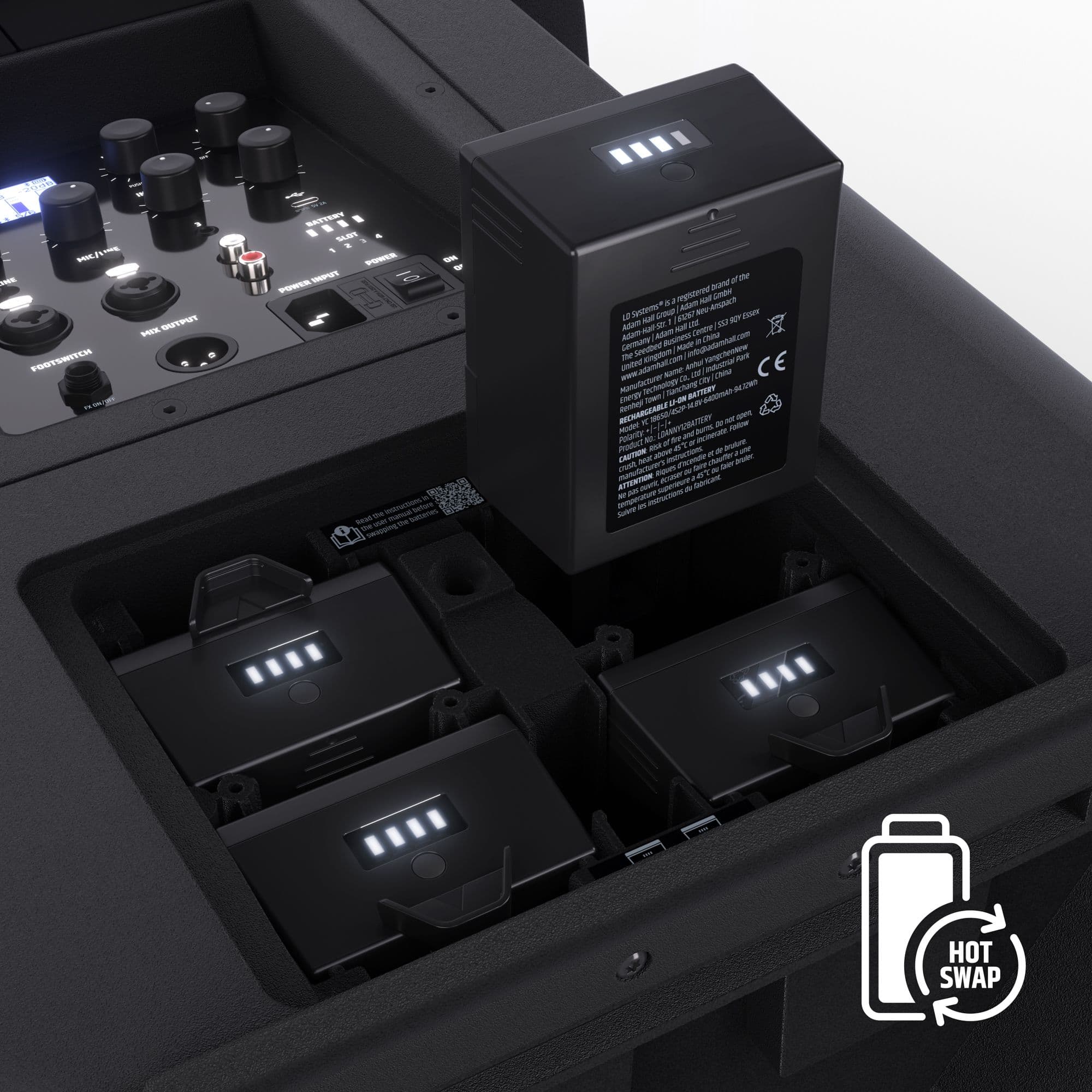 Ld Systems Anny 12 Hbh2 B5 - Mobiele PA- systeem - Variation 7