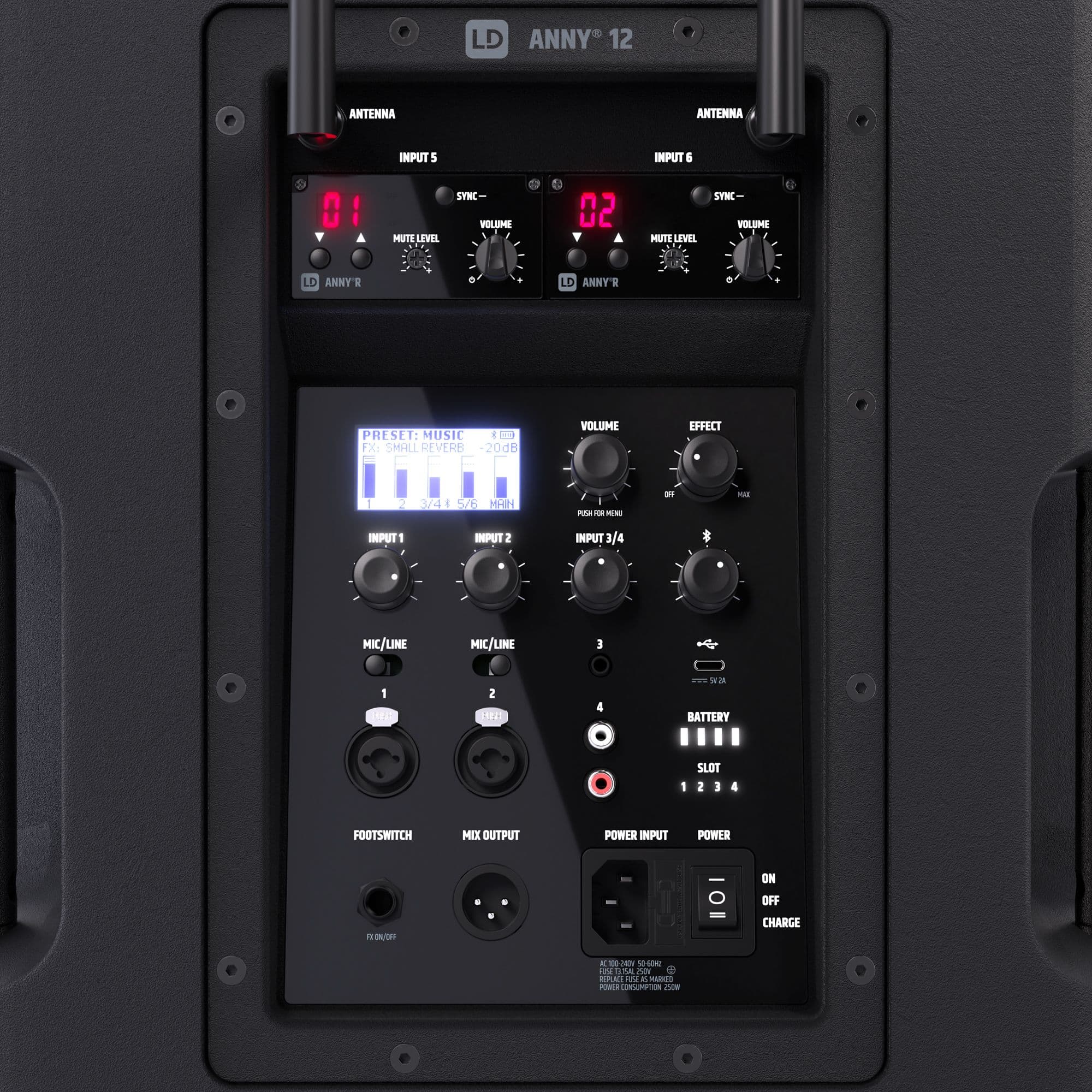 Ld Systems Anny 12 Hhd2 B8 - Mobiele PA- systeem - Variation 16