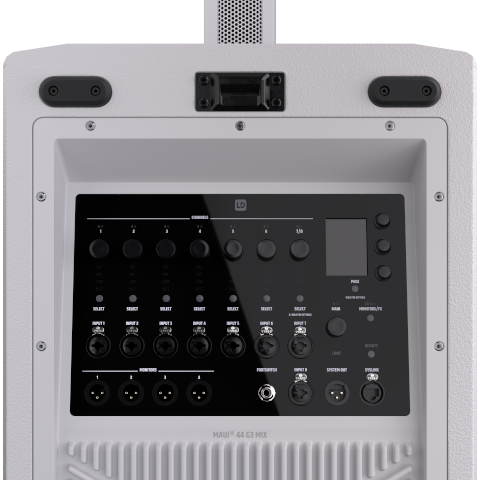 Ld Systems Maui44g3 All-in-one Array System + Mixer White - Zuilsystemen - Variation 11