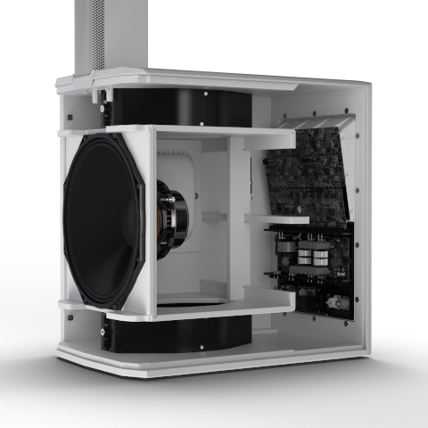 Ld Systems Maui44g3 All-in-one Array System White - Zuilsystemen - Variation 5
