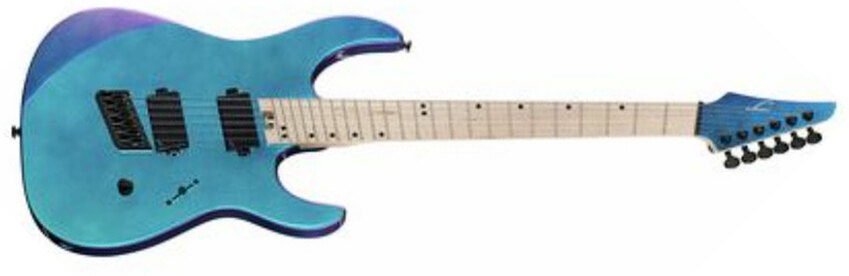 Legator N6fs Ninja S Fanned Frets Hh Ht Mn - Lunar Eclipse - Multi-scale gitaar - Main picture