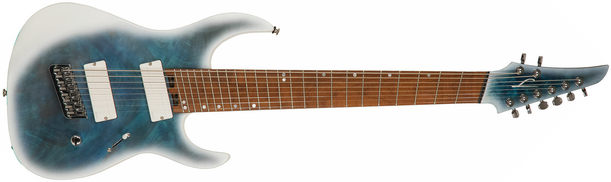 Legator Ninja N8fod Overdrive 8c Multiscale 2h Fishman Fluence Ht Mn - Arctic Blue - Multi-scale gitaar - Main picture