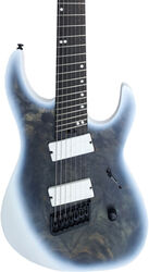Multi-scale gitaar Legator Ninja Overdrive N7FOD - Black ice