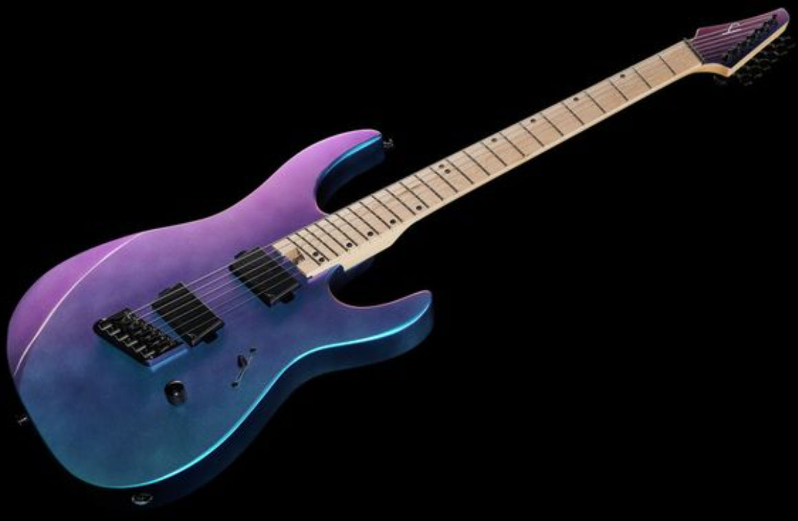 Legator N6fs Ninja S Fanned Frets Hh Ht Mn - Lunar Eclipse - Multi-scale gitaar - Variation 1