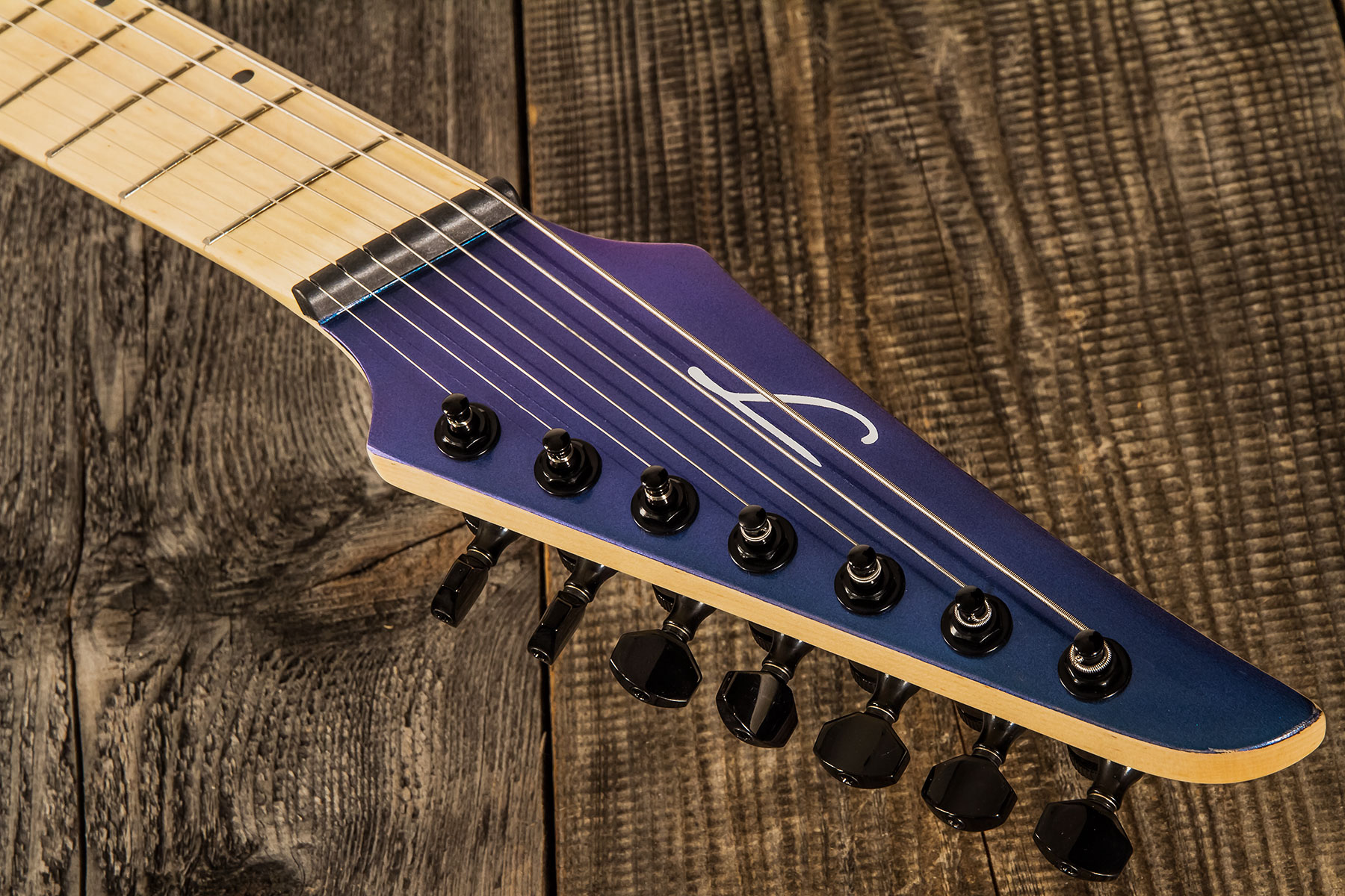 Legator N7fs Ninja S 7c Multiscale 2h Ht Mn - Lunar Eclipse - Multi-scale gitaar - Variation 4