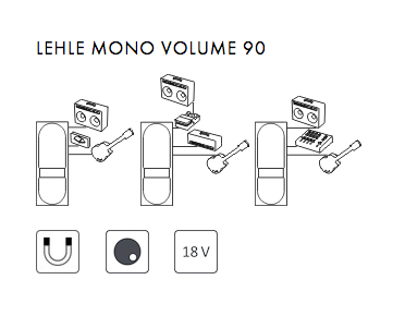 Lehle Mono Volume 90 - Volume/boost/expression effect pedaal - Variation 2