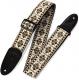 5 cm wide jacquard guitar strap - Design 007