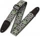 5 cm wide jacquard guitar strap - Design 011