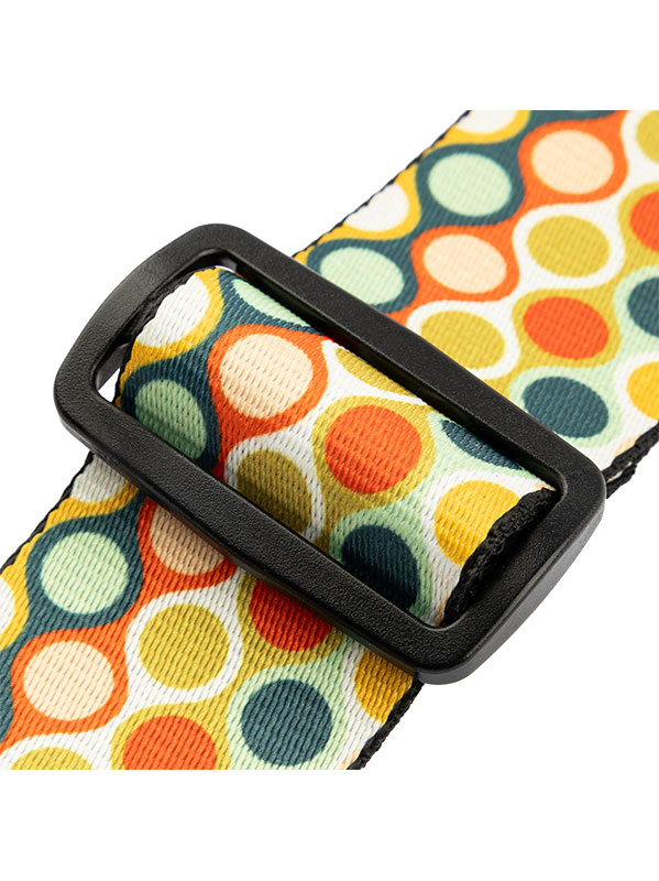 Levy's Mid Century Modern Series - 5 Cm Polyester, Mcm Bubbles - Gitaarriem - Variation 1