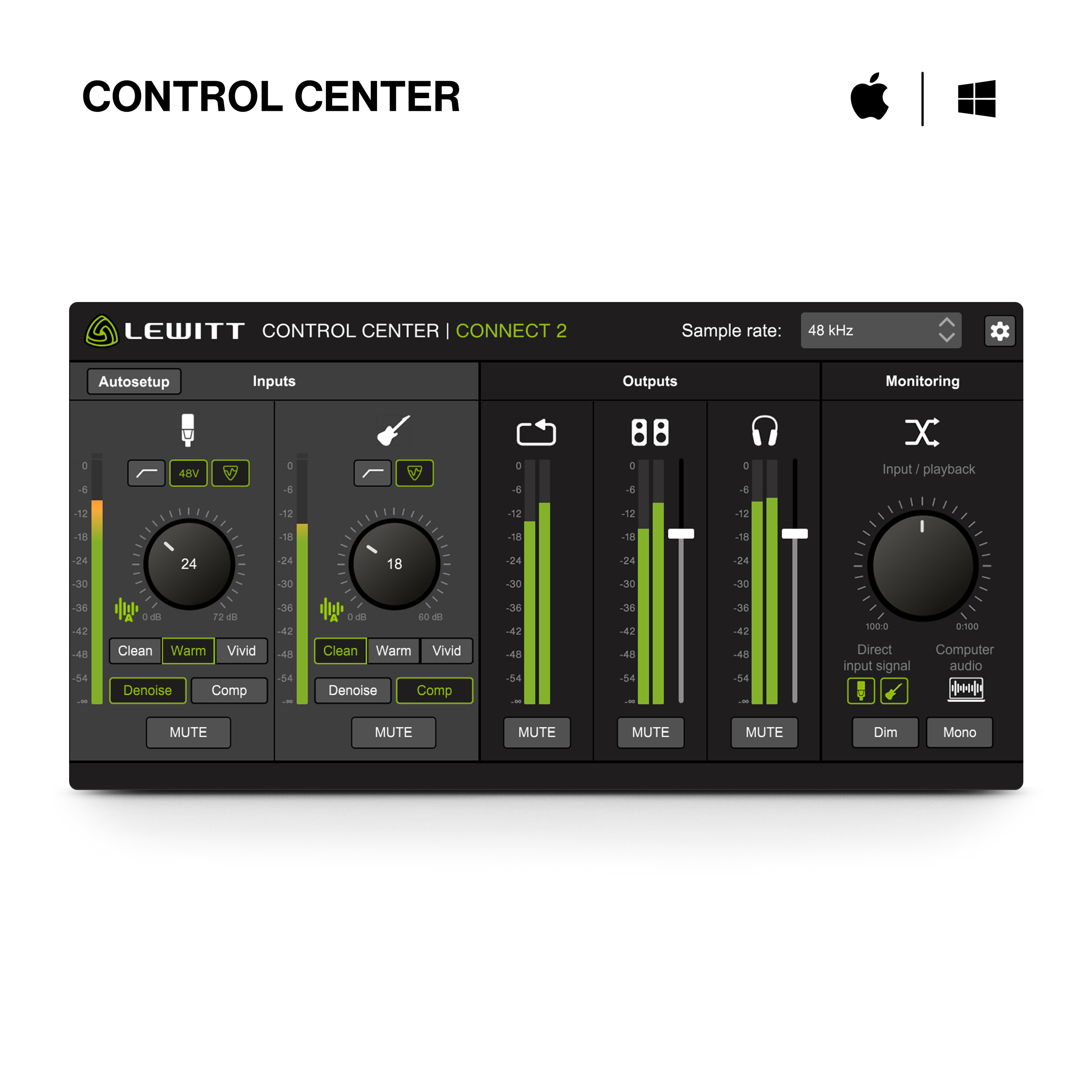 Lewitt Connect 2 - Iphone / Ipad audio-interface - Variation 5