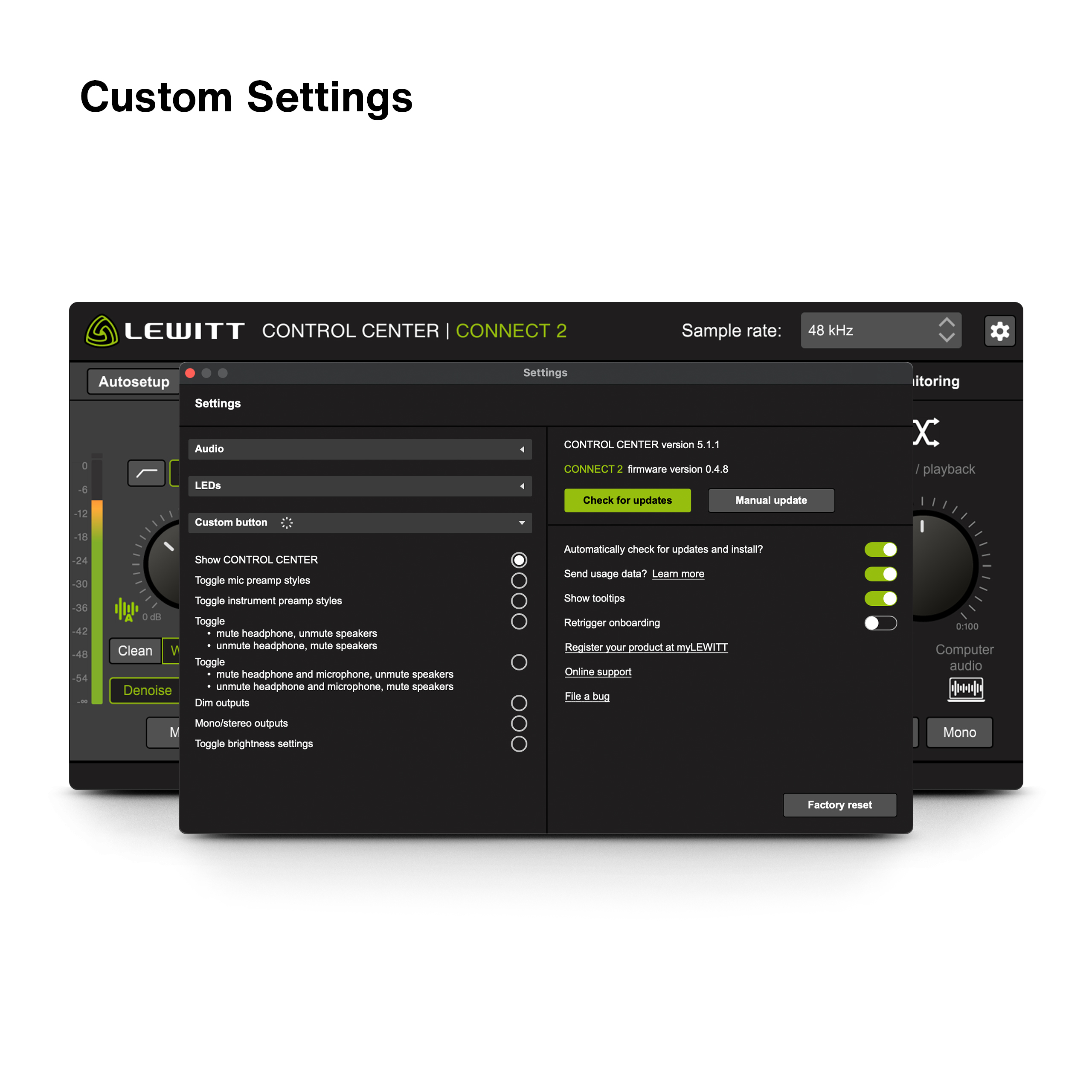 Lewitt Connect 2 - Iphone / Ipad audio-interface - Variation 8