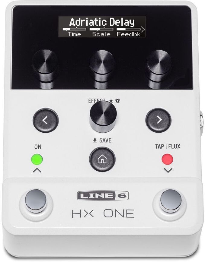 Line 6 Hx One Effects Processor Limited Edition White - Multieffecten Pedaal voor Electrische Gitaar - Main picture
