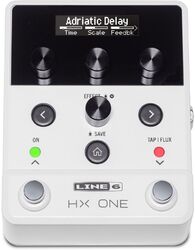 Multieffecten pedaal voor electrische gitaar Line 6 HX One Limited Edition White