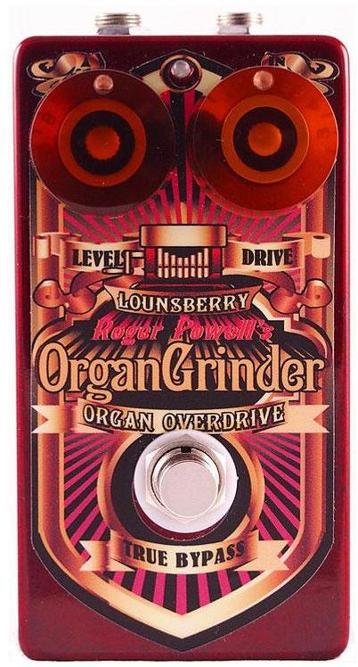 Onderdelen synth & keyboard Lounsberry pedals OGO-20 Organ Grinder Overdrive Handwired