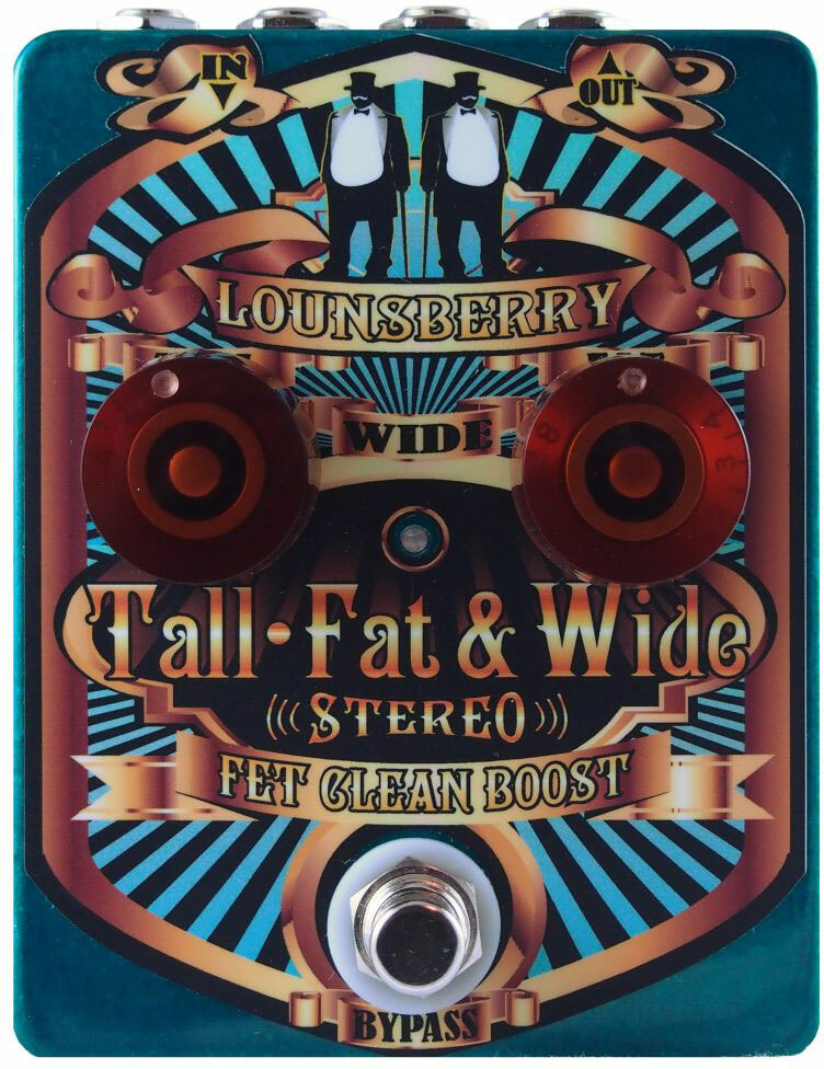 Lounsberry Pedals Tfw-1 Tall & Fat Wide Clean Boost Keyboard Standard - Onderdelen synth & keyboard - Main picture