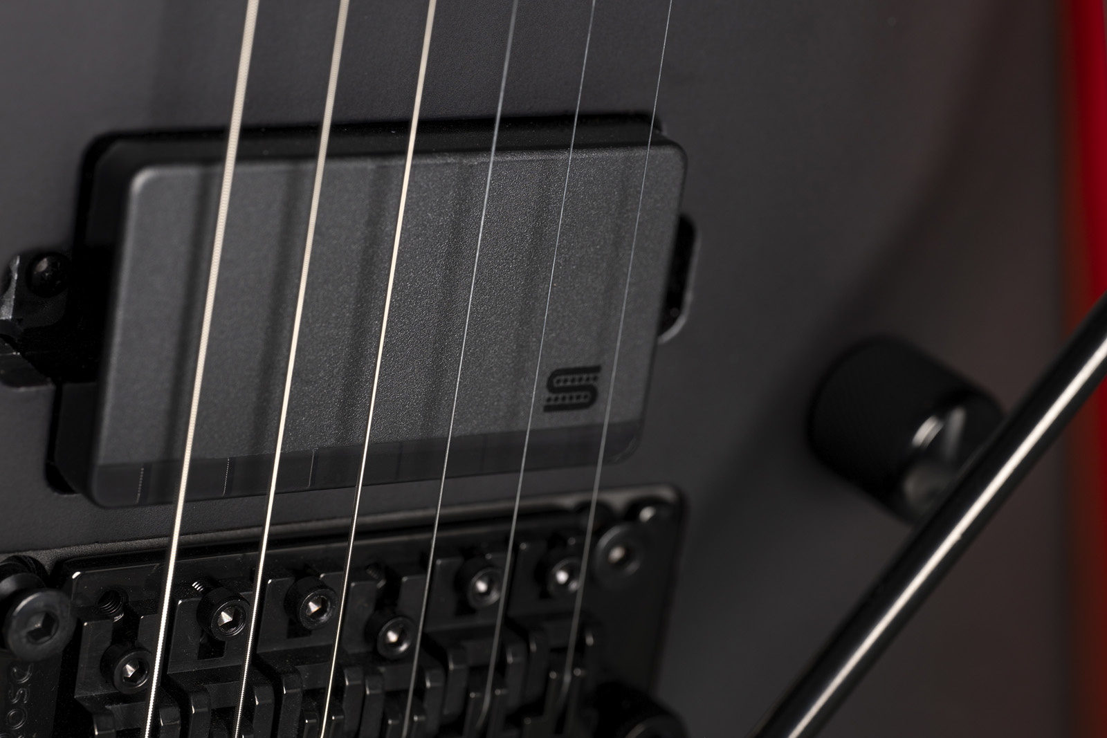Ltd Arrow Black Metal Series Fr 1h Eb - Black Red Burst Satin - Metal elektrische gitaar - Variation 4