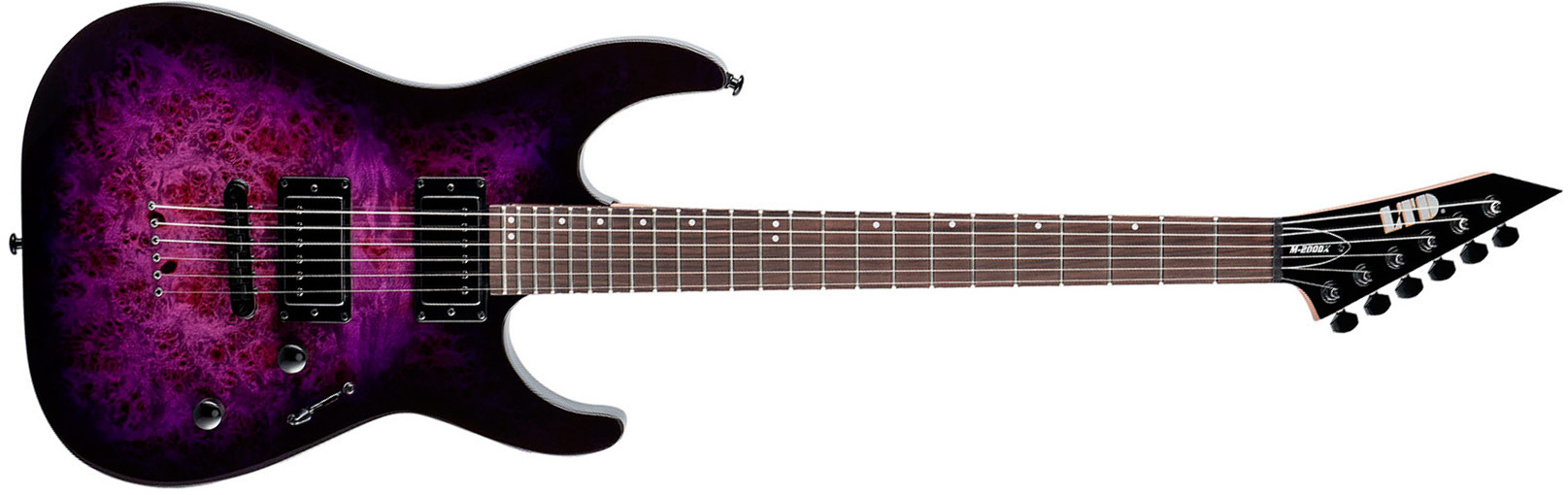 Ltd M200dx 2h Ht Rw - Purple Burst - Elektrische gitaar in Str-vorm - Main picture