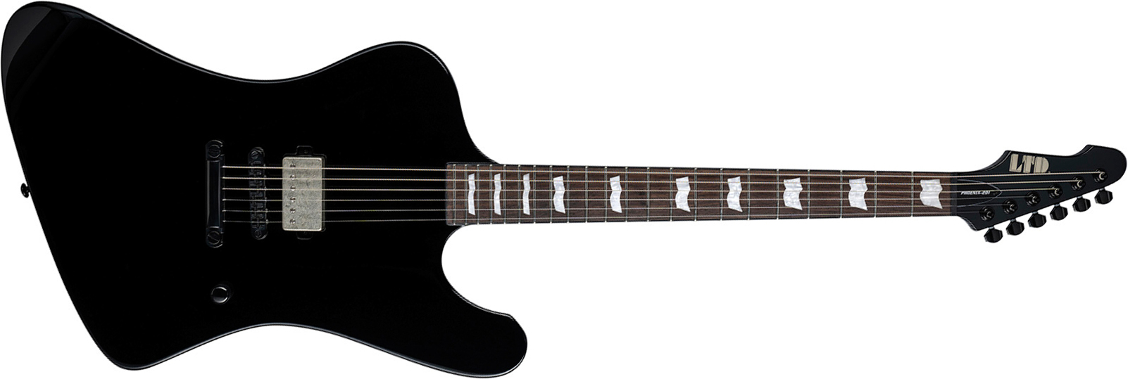 Ltd Phoenix 201 1h Ht Rw - Black - Retro-rock elektrische gitaar - Main picture