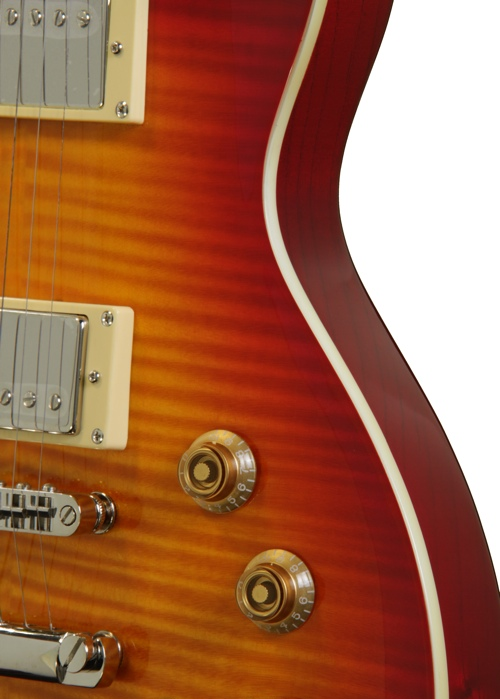 Ltd Ec-256fm Hh Ht Rw - Cherry Sunburst - Enkel gesneden elektrische gitaar - Variation 4