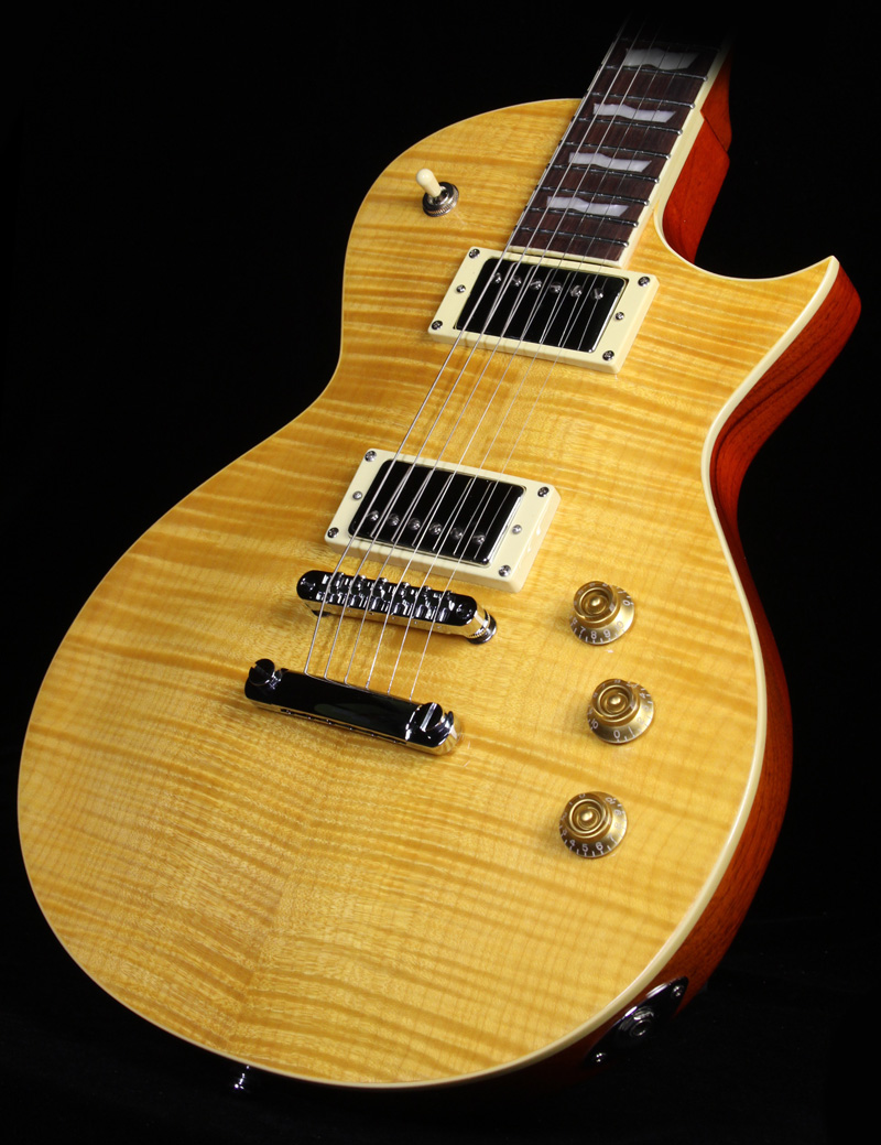 Ltd Ec-256fm Hh Ht Rw - Lemon Drop - Enkel gesneden elektrische gitaar - Variation 2