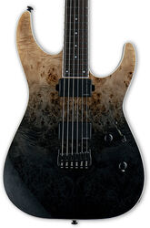 Elektrische gitaar in str-vorm Ltd M-1000HT - Black fade