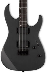 Elektrische gitaar in strat vorm Ltd M-400HT - Charcoal Metallic