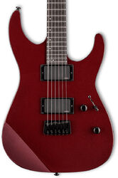 Elektrische gitaar in strat vorm Ltd M-400HT - Scarlet Metallic
