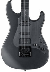 Elektrische gitaar in str-vorm Ltd SN-1000 Evertune - Charcoal metallic satin